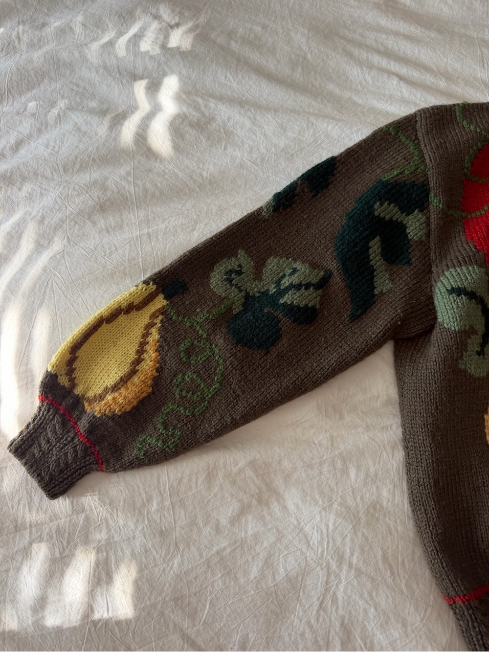 Vintage Berek hand knitted cornucopia Sweater - Picture 4 of 12